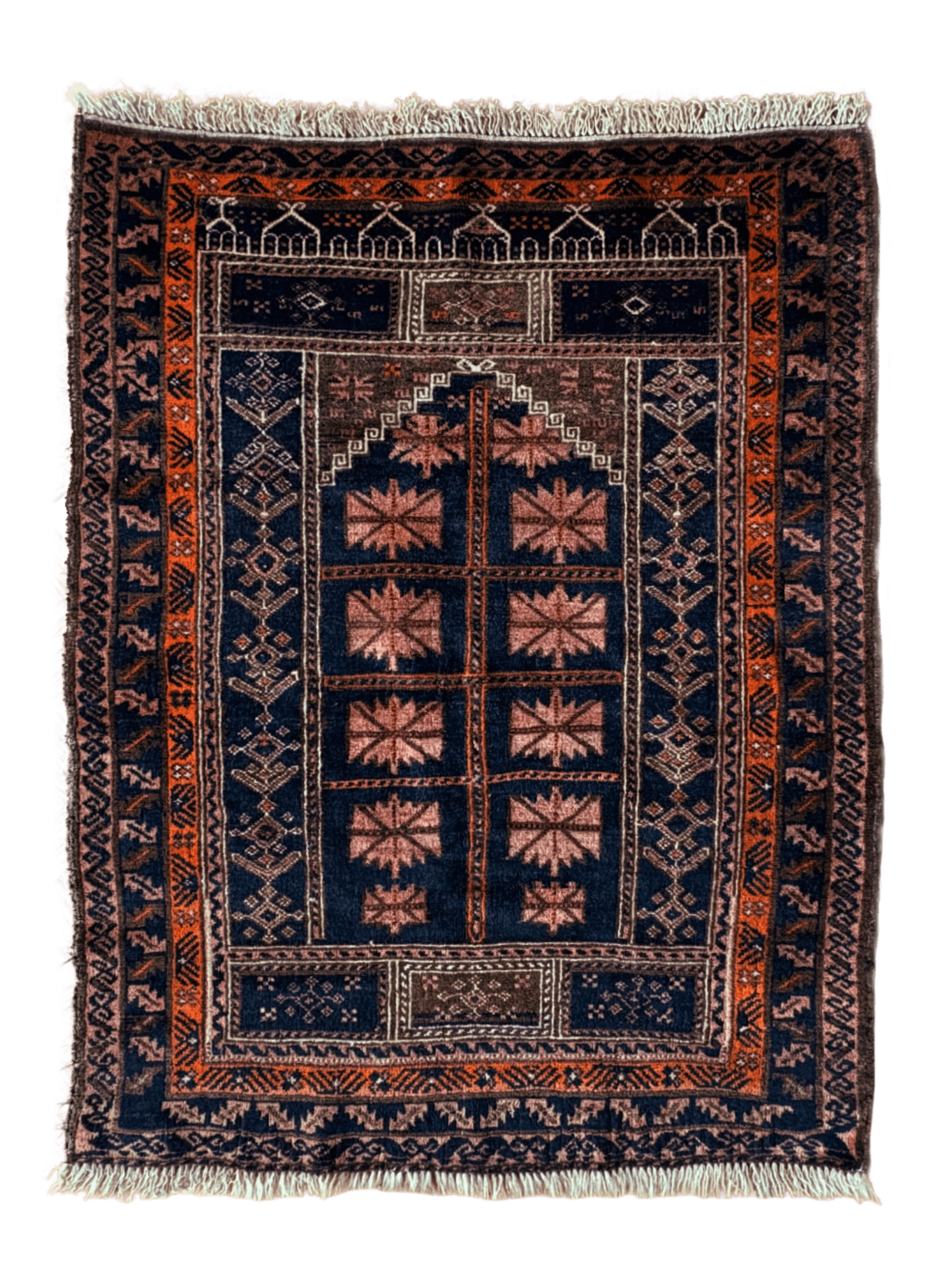 Vintage Baluch Prayer Rug —  No. 170