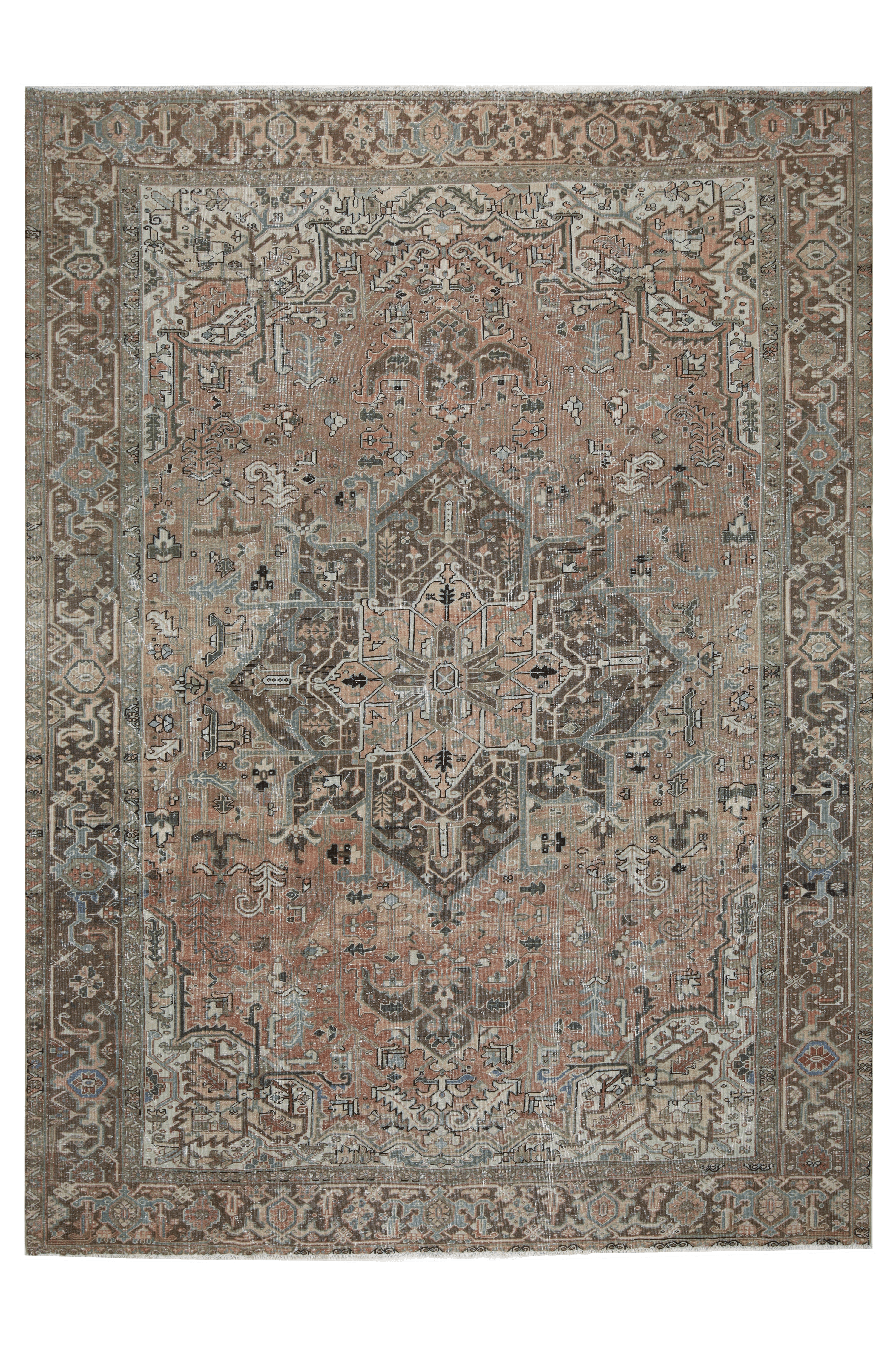 Persian Heriz Rug Circa 1950s — No. 026