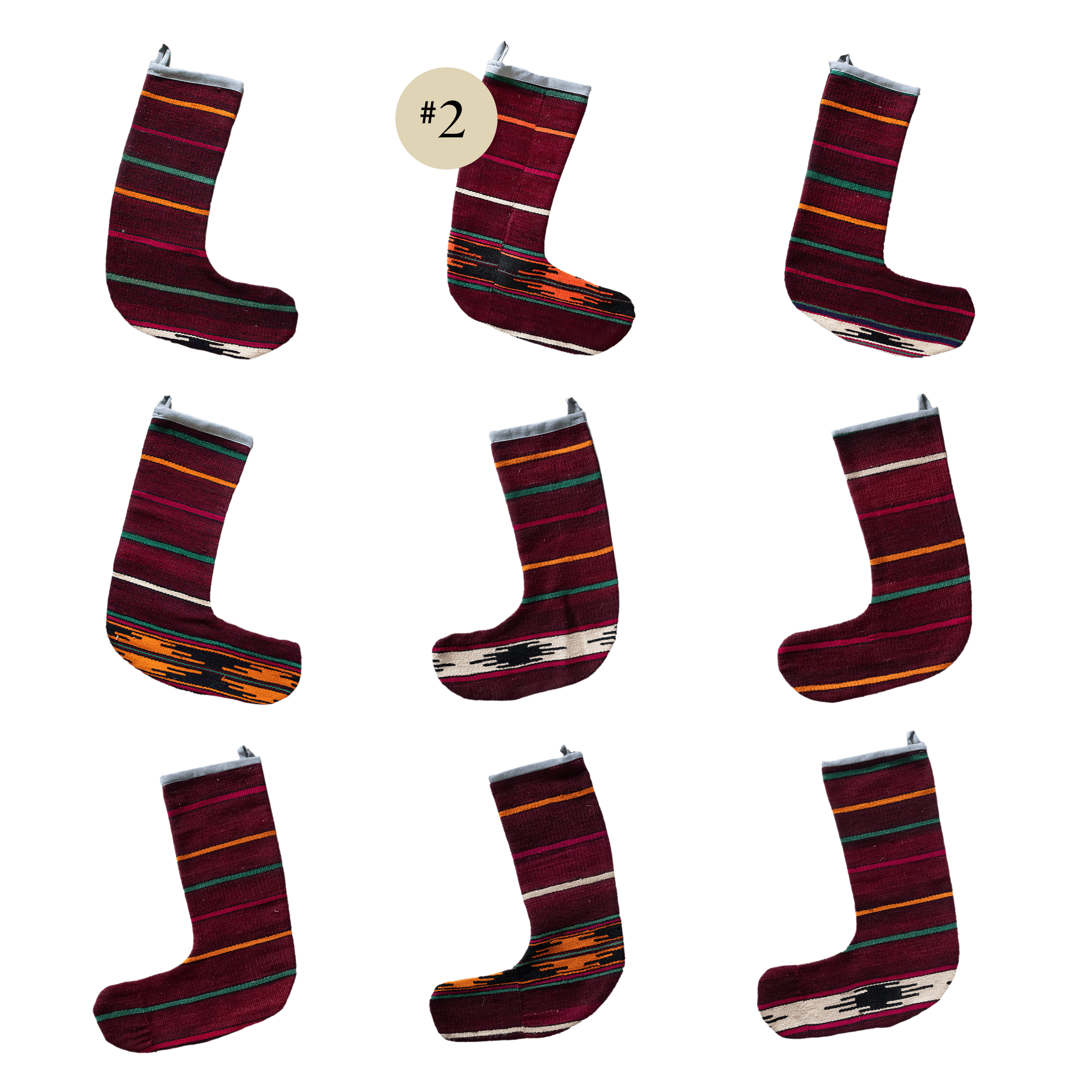 Cranberry Stocking #2