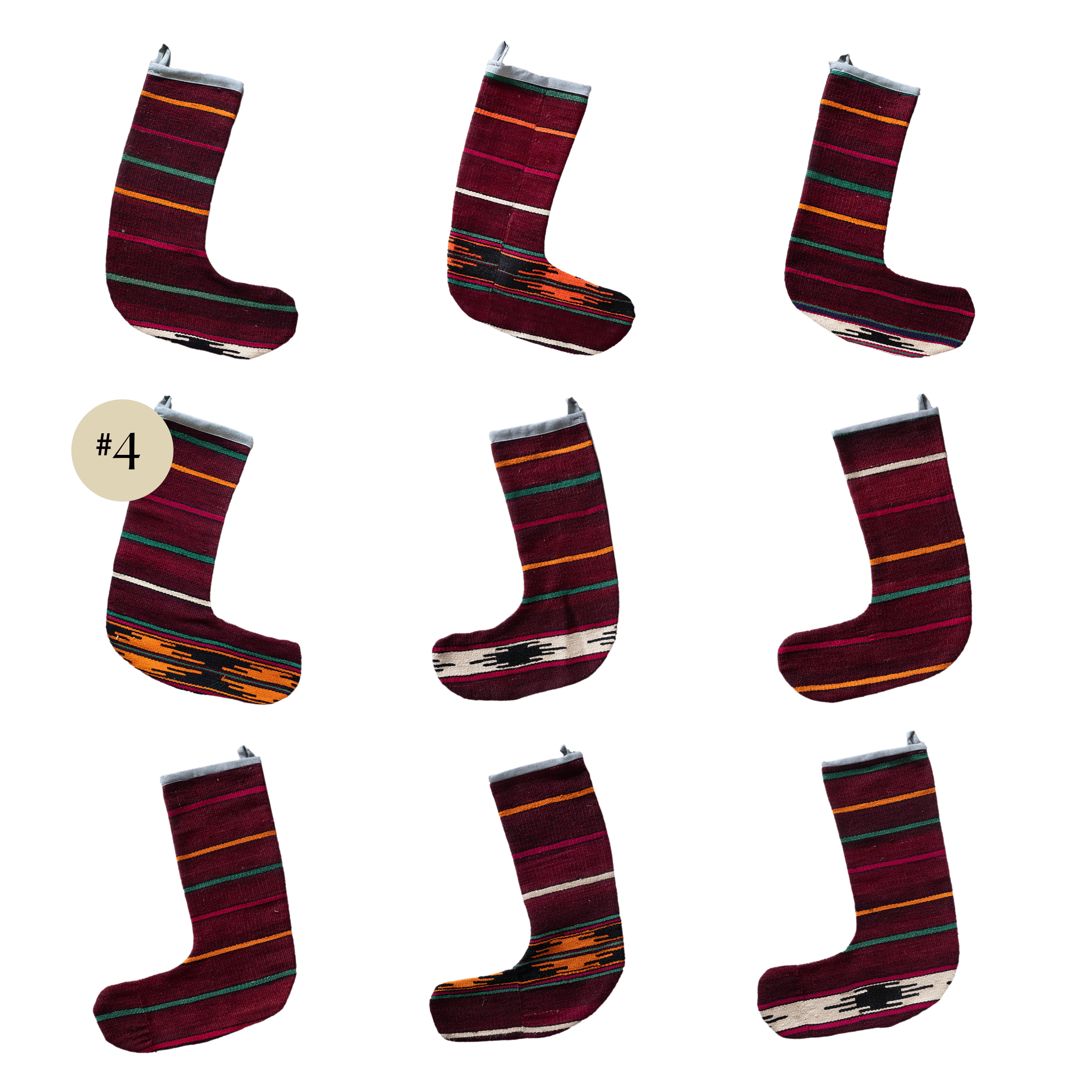 Cranberry Stocking #4