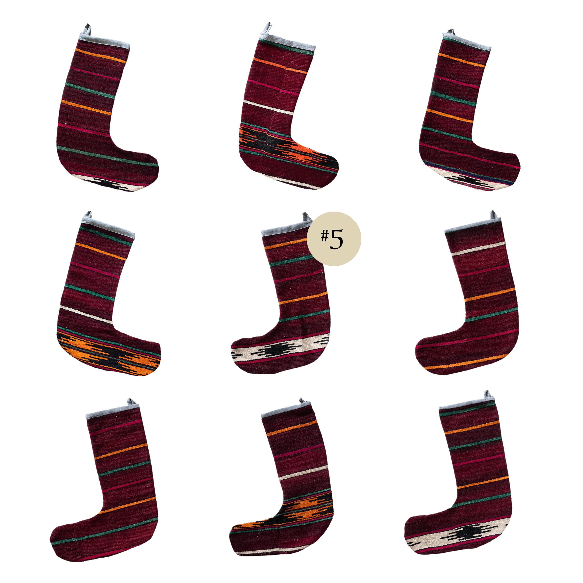 Cranberry Stocking #5