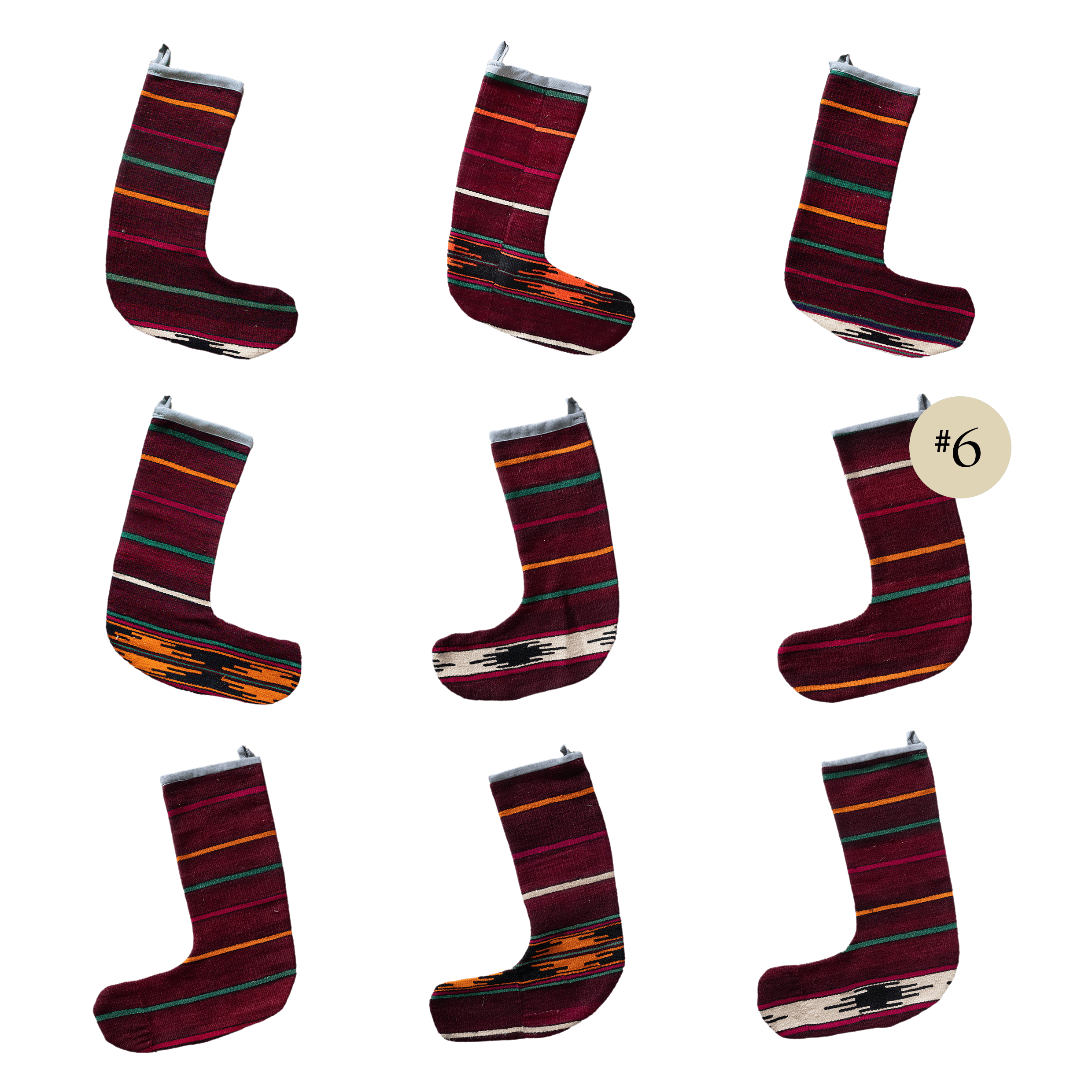 Cranberry Stocking #6