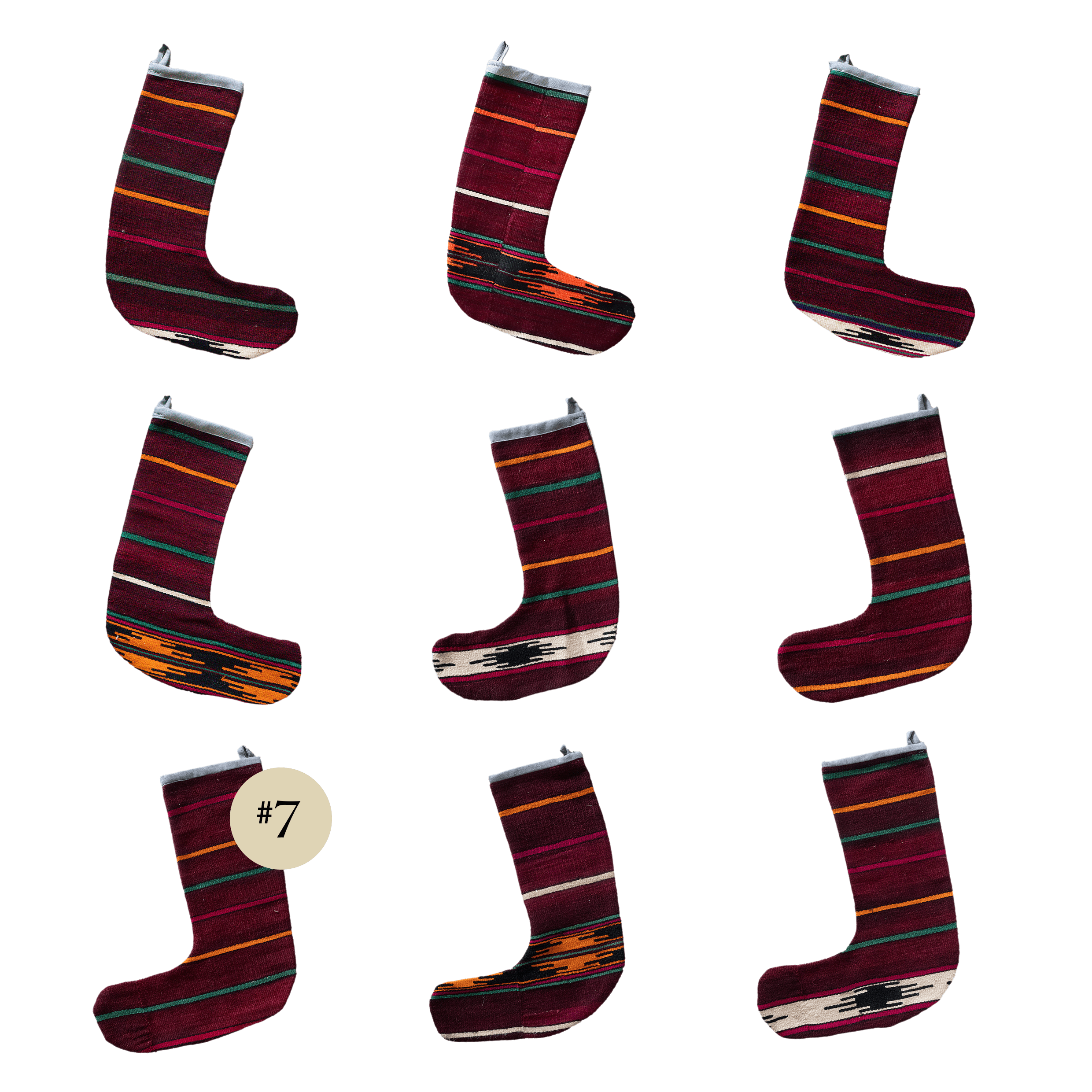 Cranberry Stocking #7