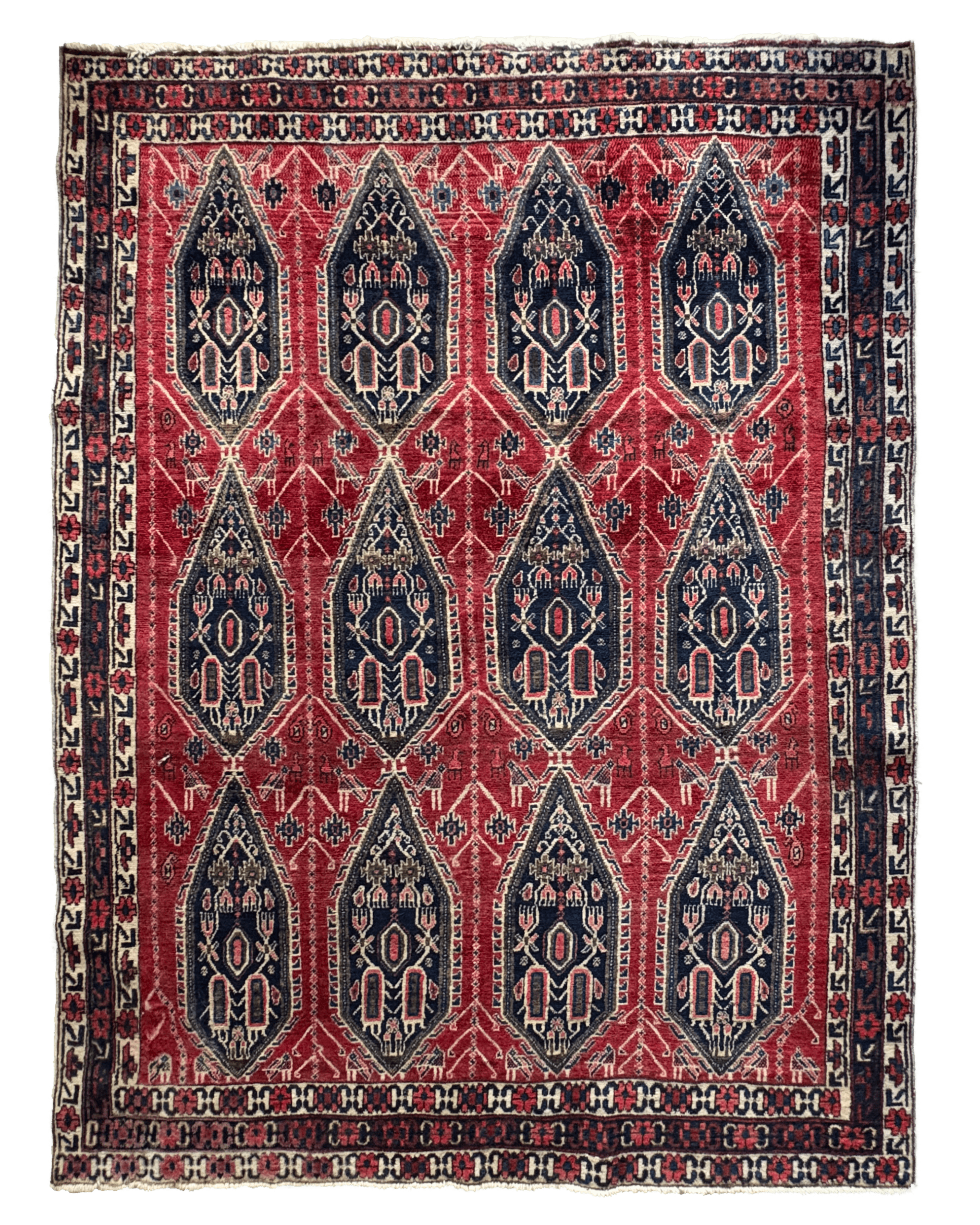 Persian Afshar — 6.7 x 4.9 — No. 180