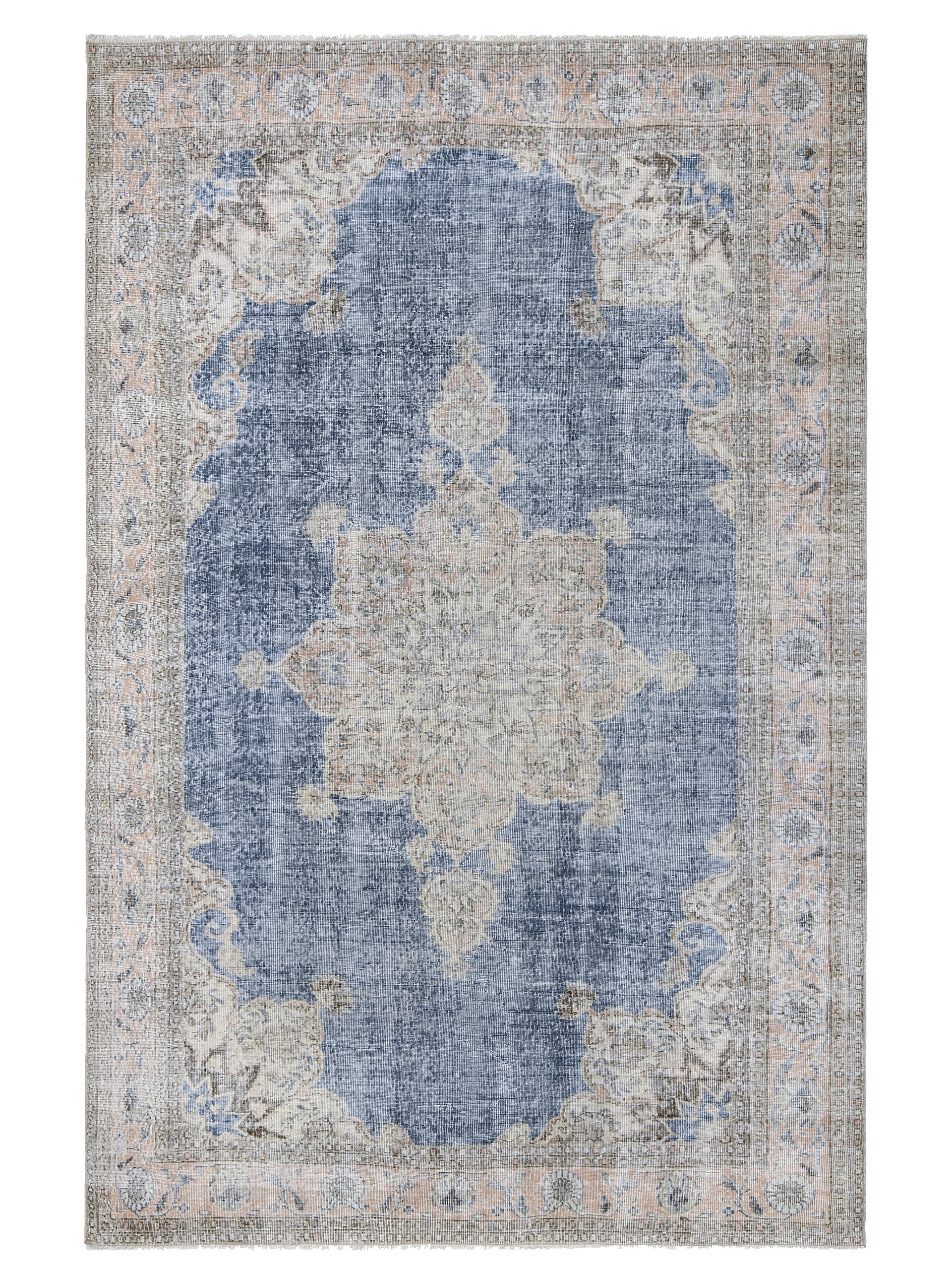 Vintage Turkish – Faded Medallion in Washed Navy – No. 141