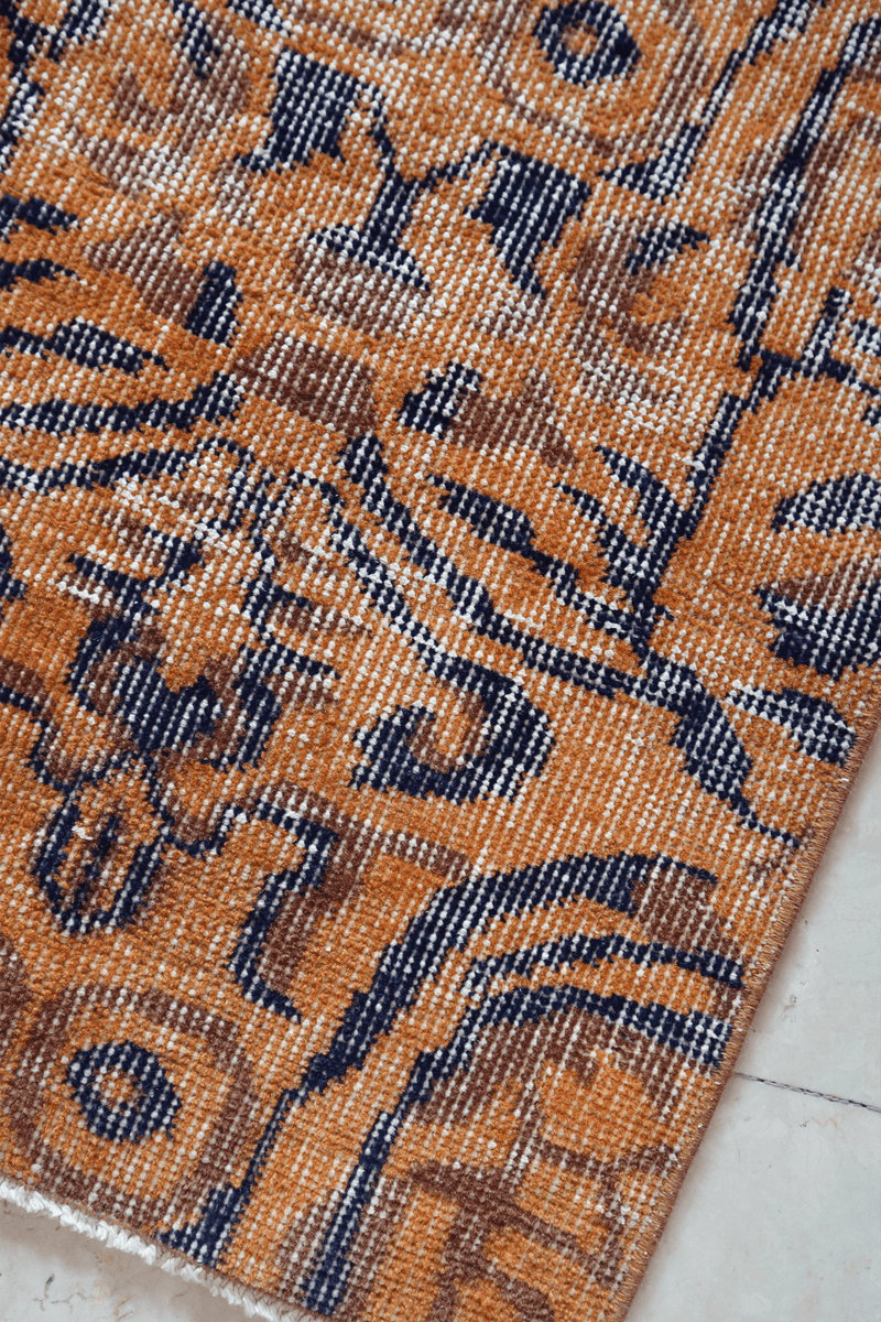 Abstract Turkish Art Deco Rug – No.126 - Patina House