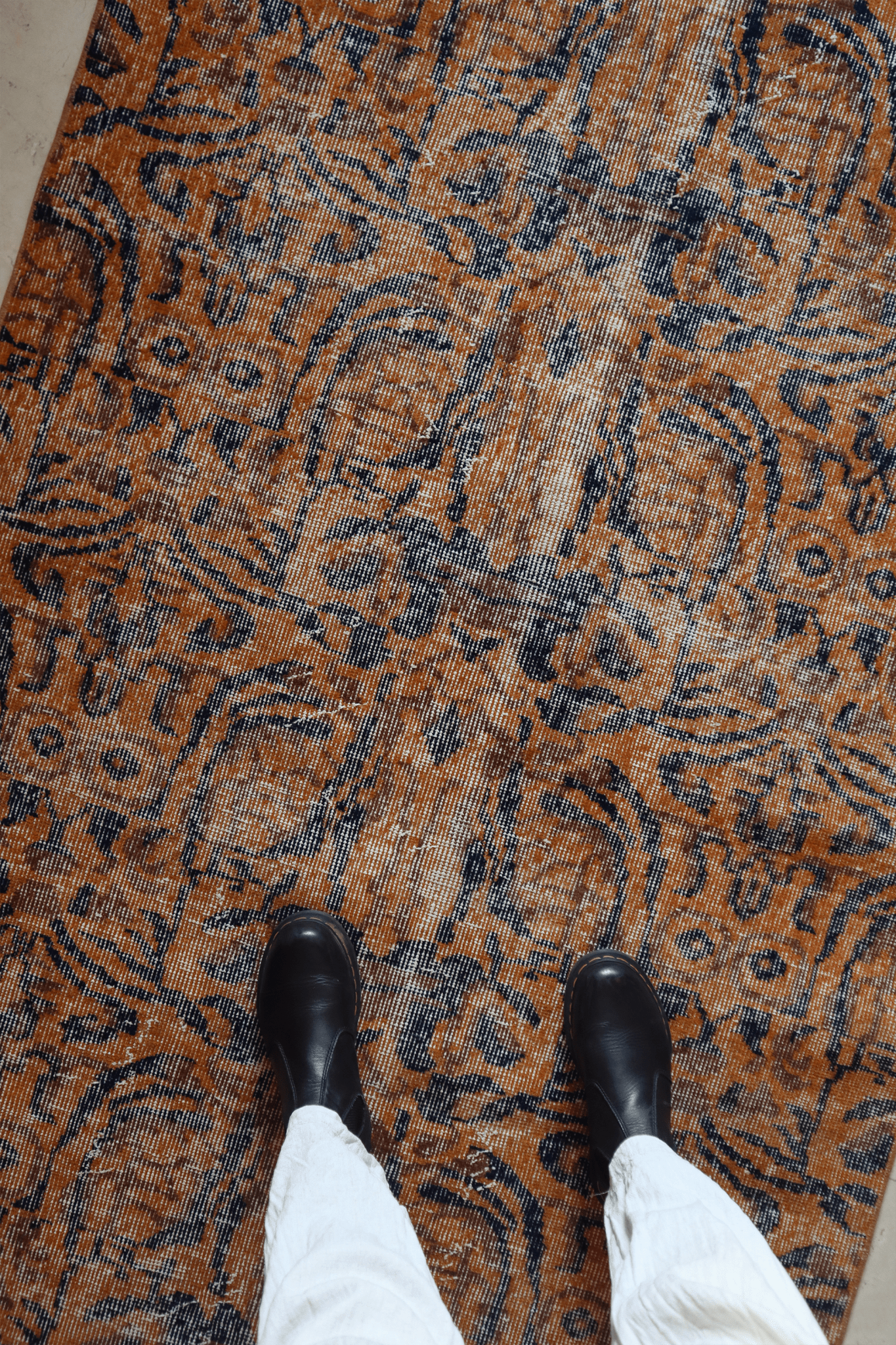 Abstract Turkish Art Deco Rug – No.126 - Patina House