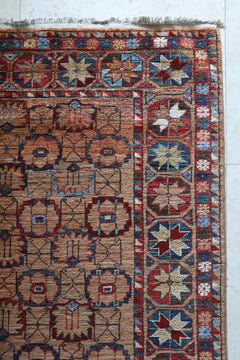 Afghan Chobi — Geometric Gul Repeat in Terracotta — No. 143 - Patina House