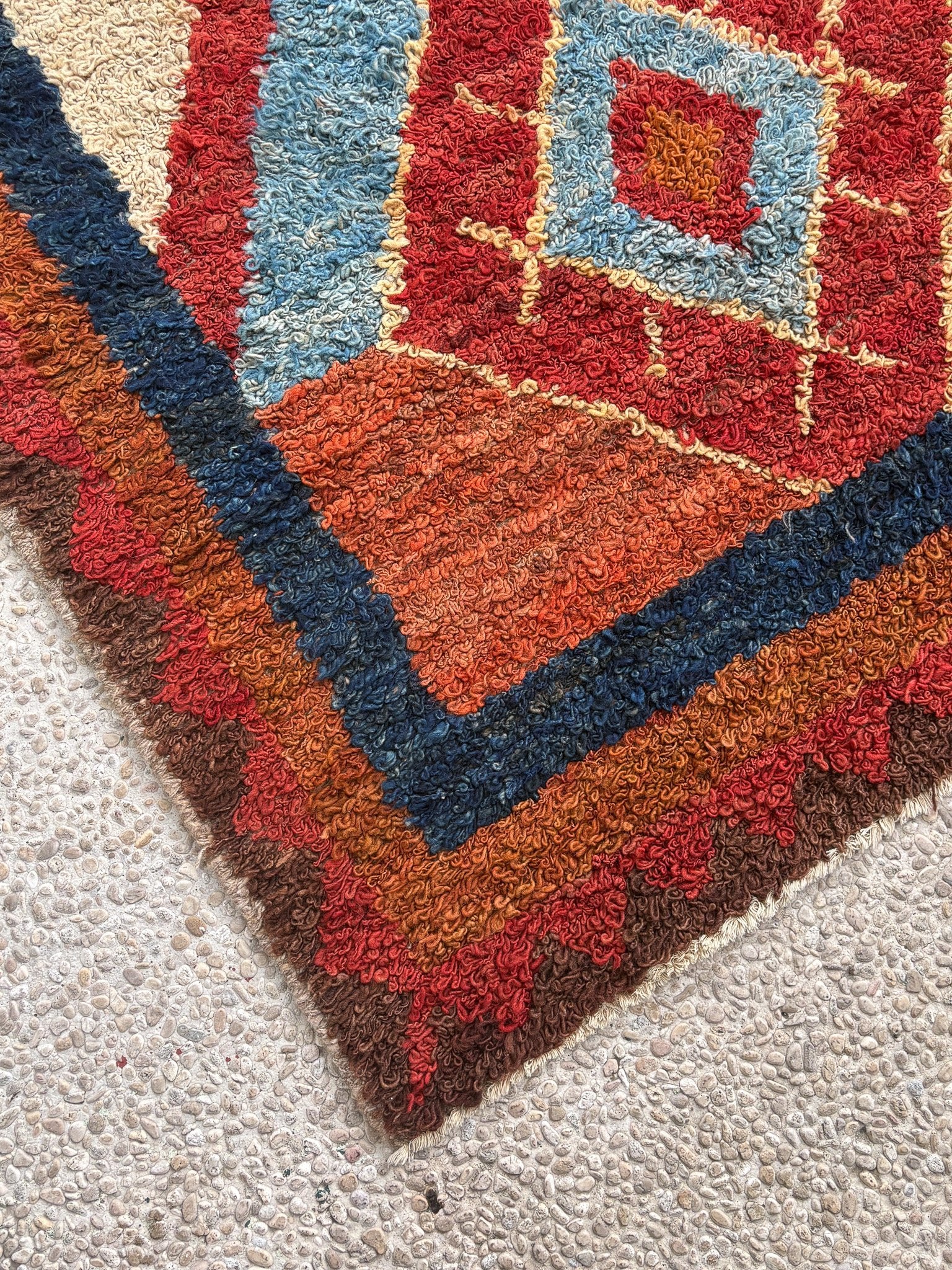 Afghan Jull Khirs Shaggy Rug — No. 136 - Patina House