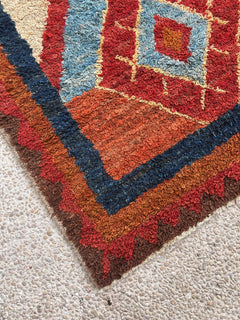 Afghan Jull Khirs Shaggy Rug — No. 136 - Patina House