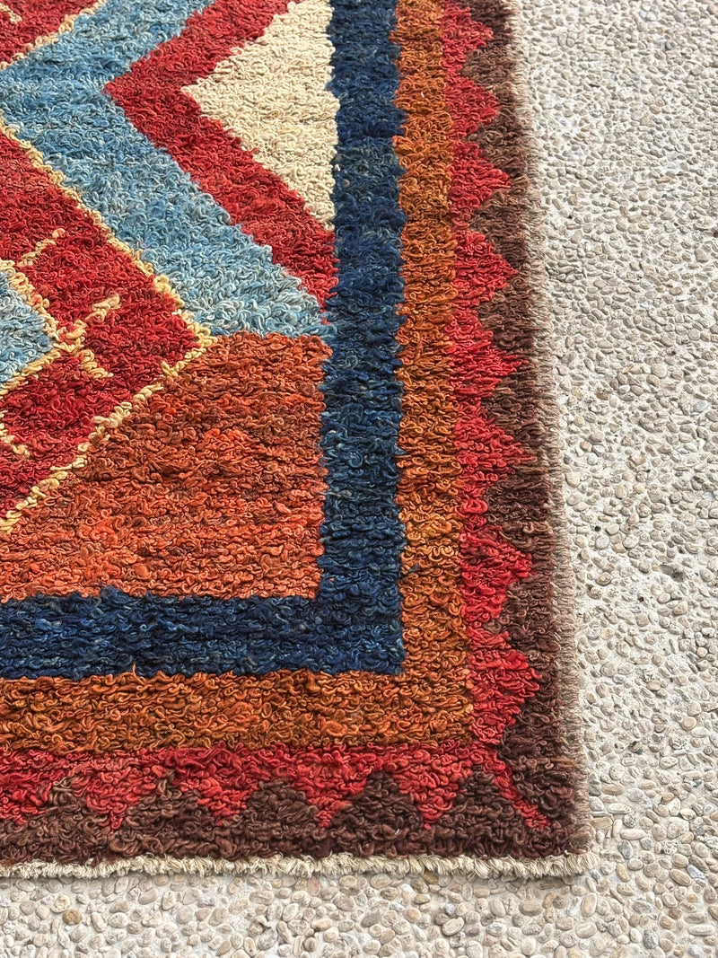 Afghan Jull Khirs Shaggy Rug — No. 136 - Patina House
