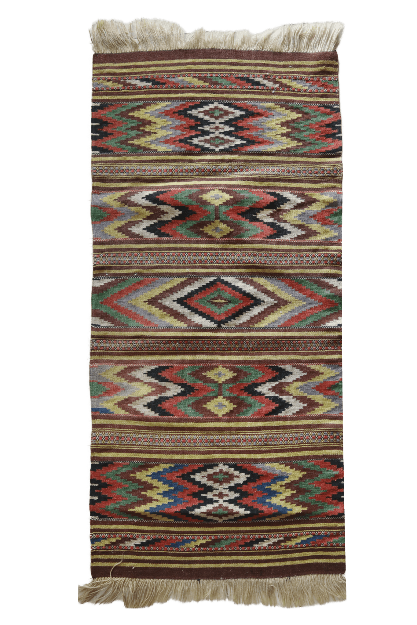Anatolian Kilim Runner — 5.9 x 2.4 — No. 176 - Patina House