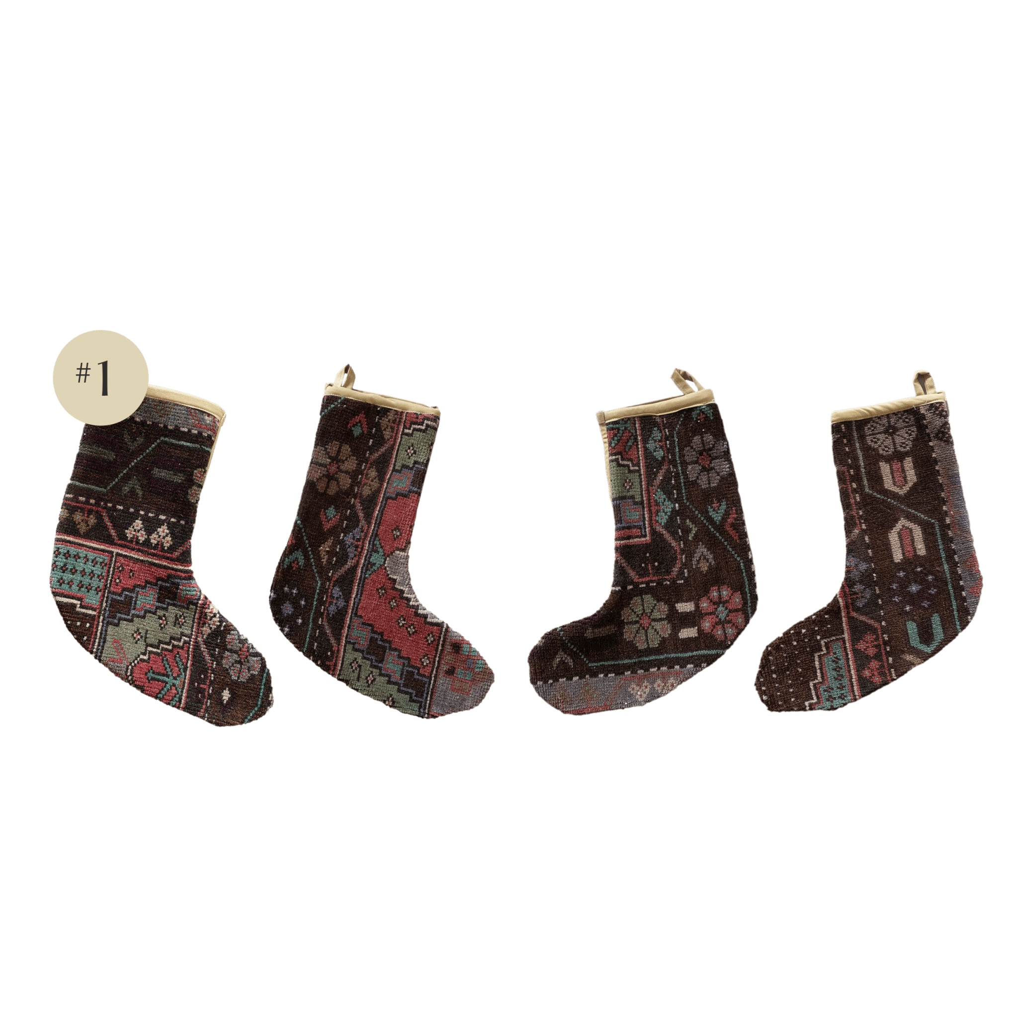 Brindle Stocking 1 - Patina House