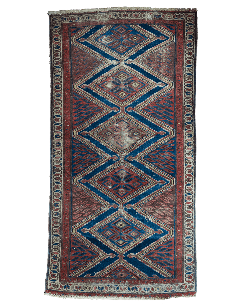 Caucasian Kazak — 6.2 x 3.2 — No. 166 - Patina House
