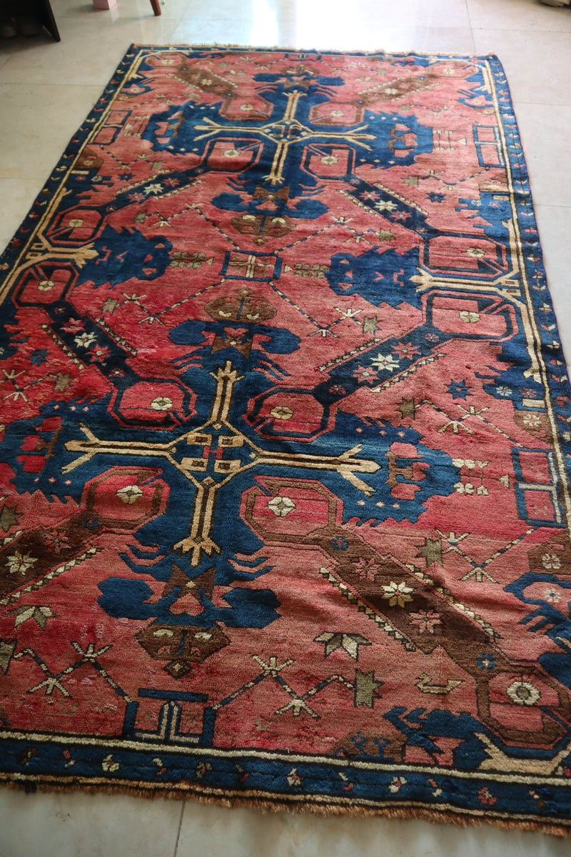 Caucasian Kazak — 8.0 x 4.6 — No. 172 - Patina House