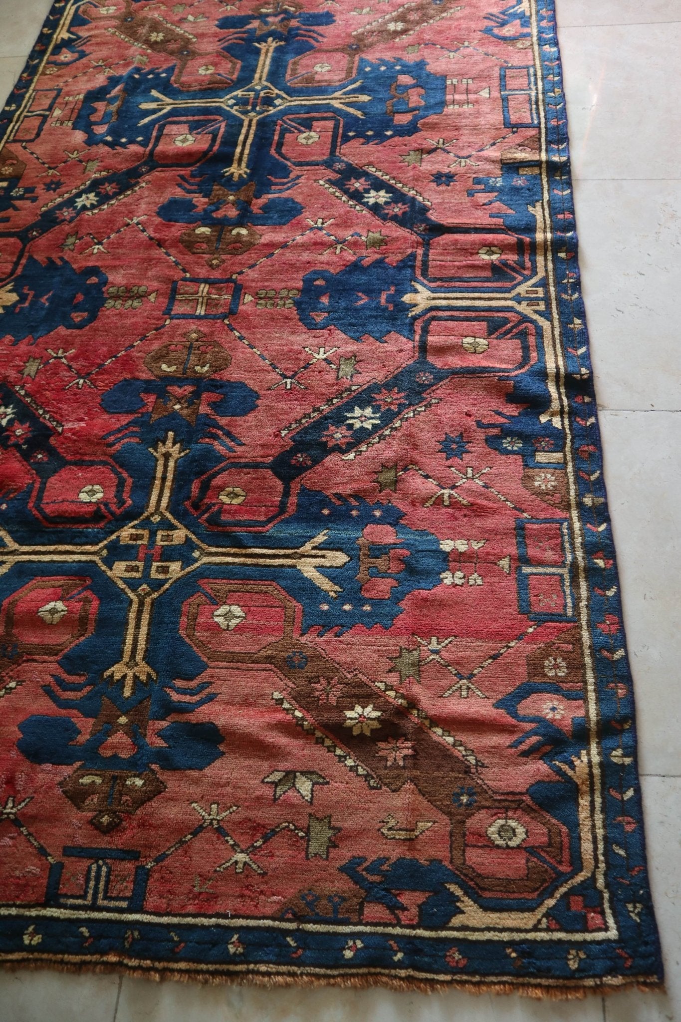 Caucasian Kazak — 8.0 x 4.6 — No. 172 - Patina House