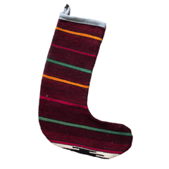 Cranberry Stocking 1 - Patina House