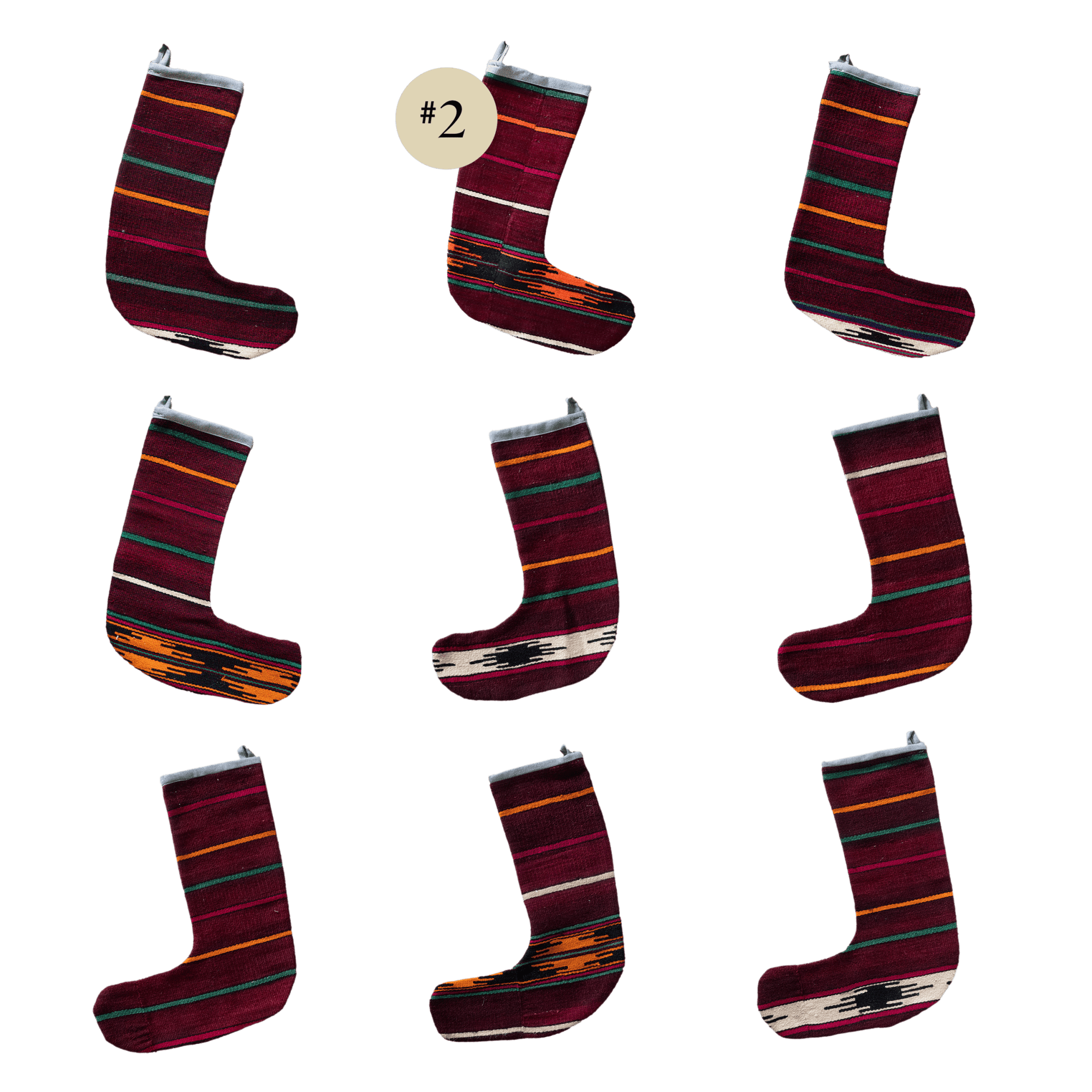 Cranberry Stocking 2 - Patina House