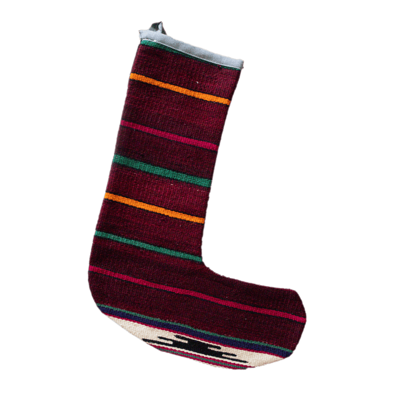 Cranberry Stocking 3 - Patina House