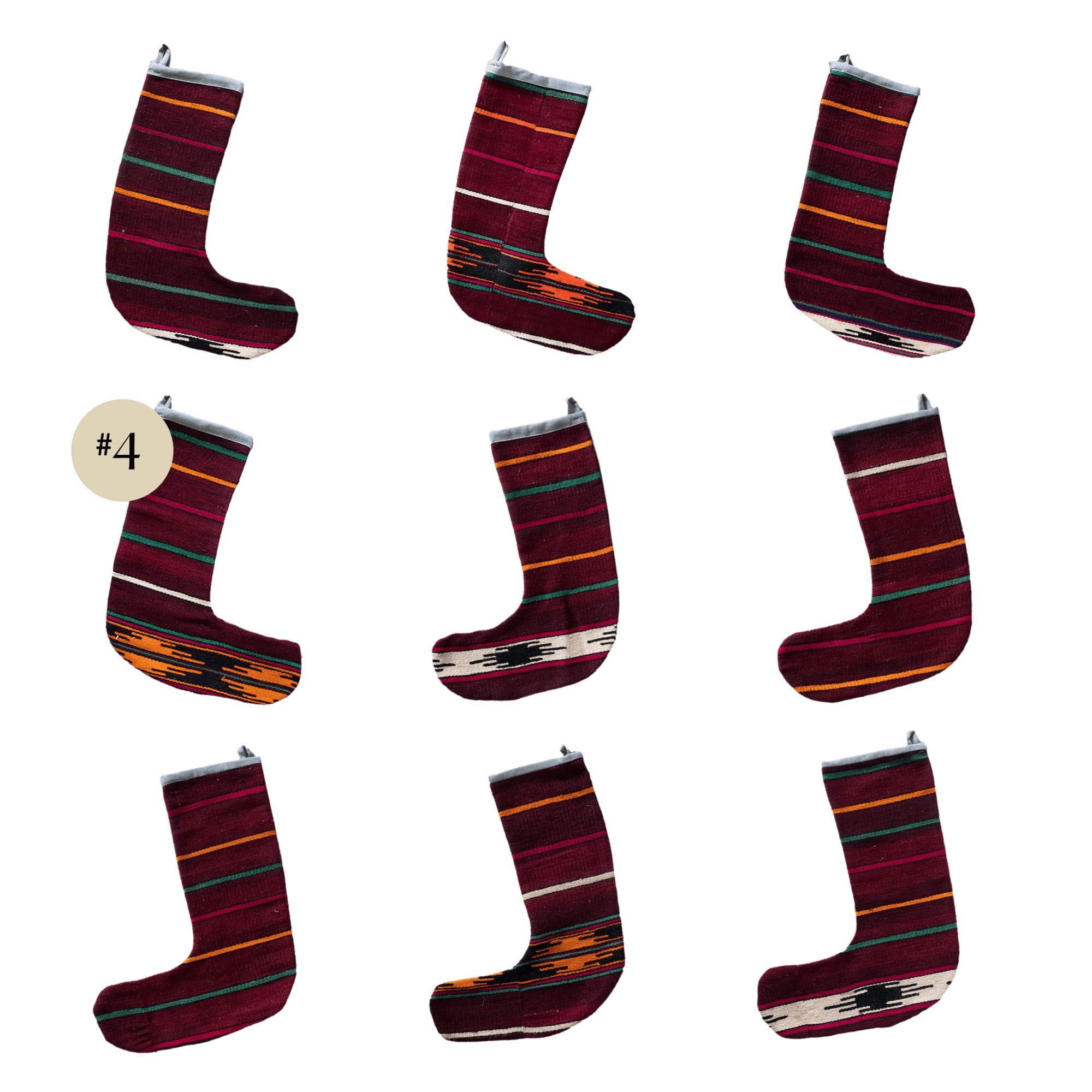 Cranberry Stocking 4 - Patina House