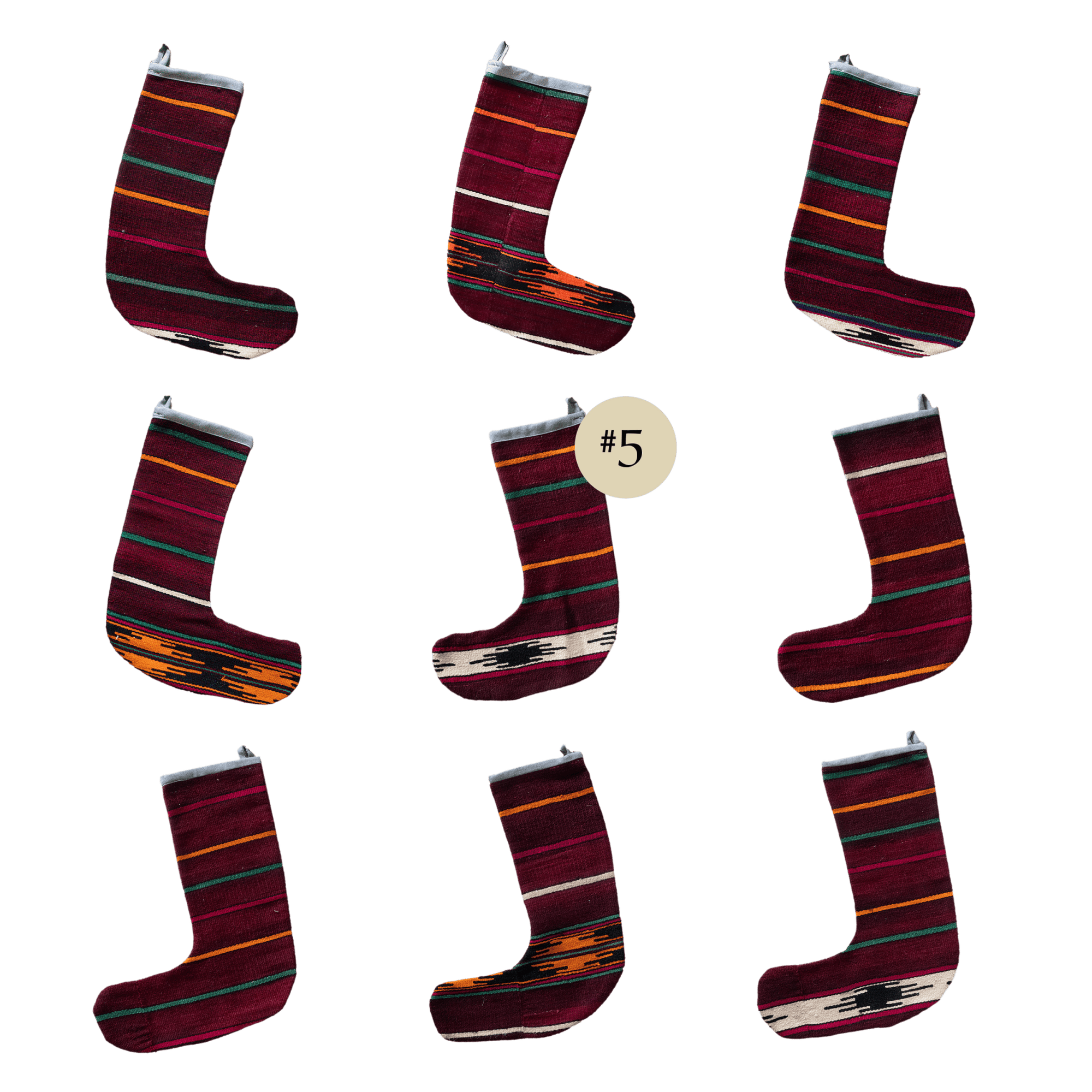 Cranberry Stocking 5 - Patina House