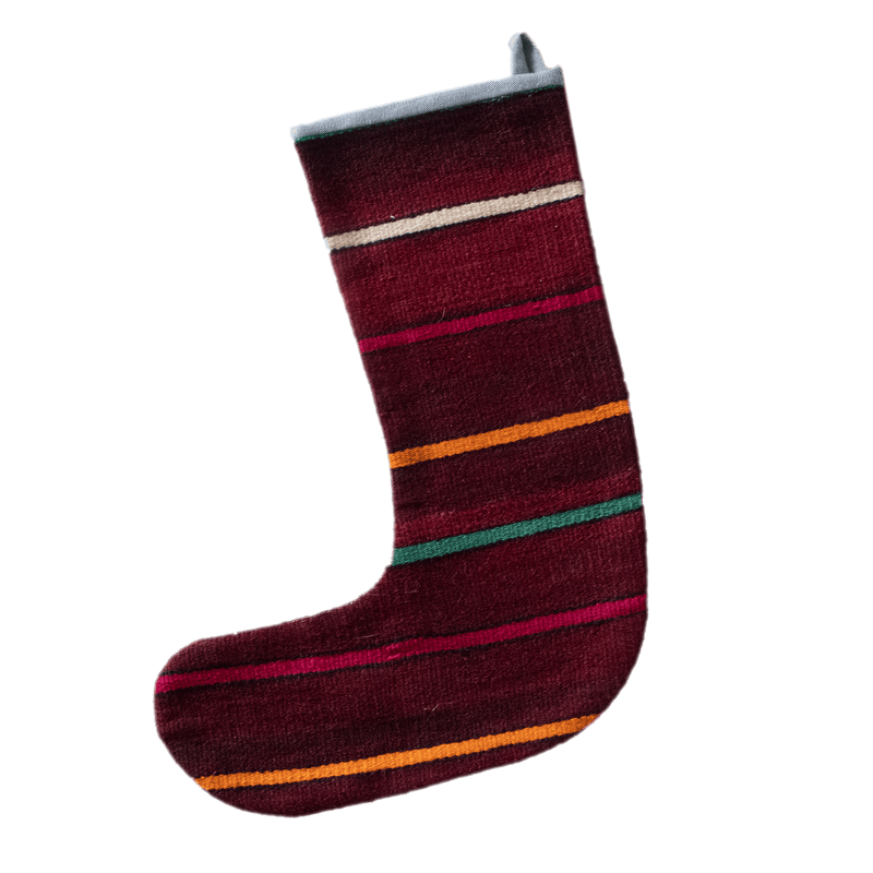 Cranberry Stocking 6 - Patina House