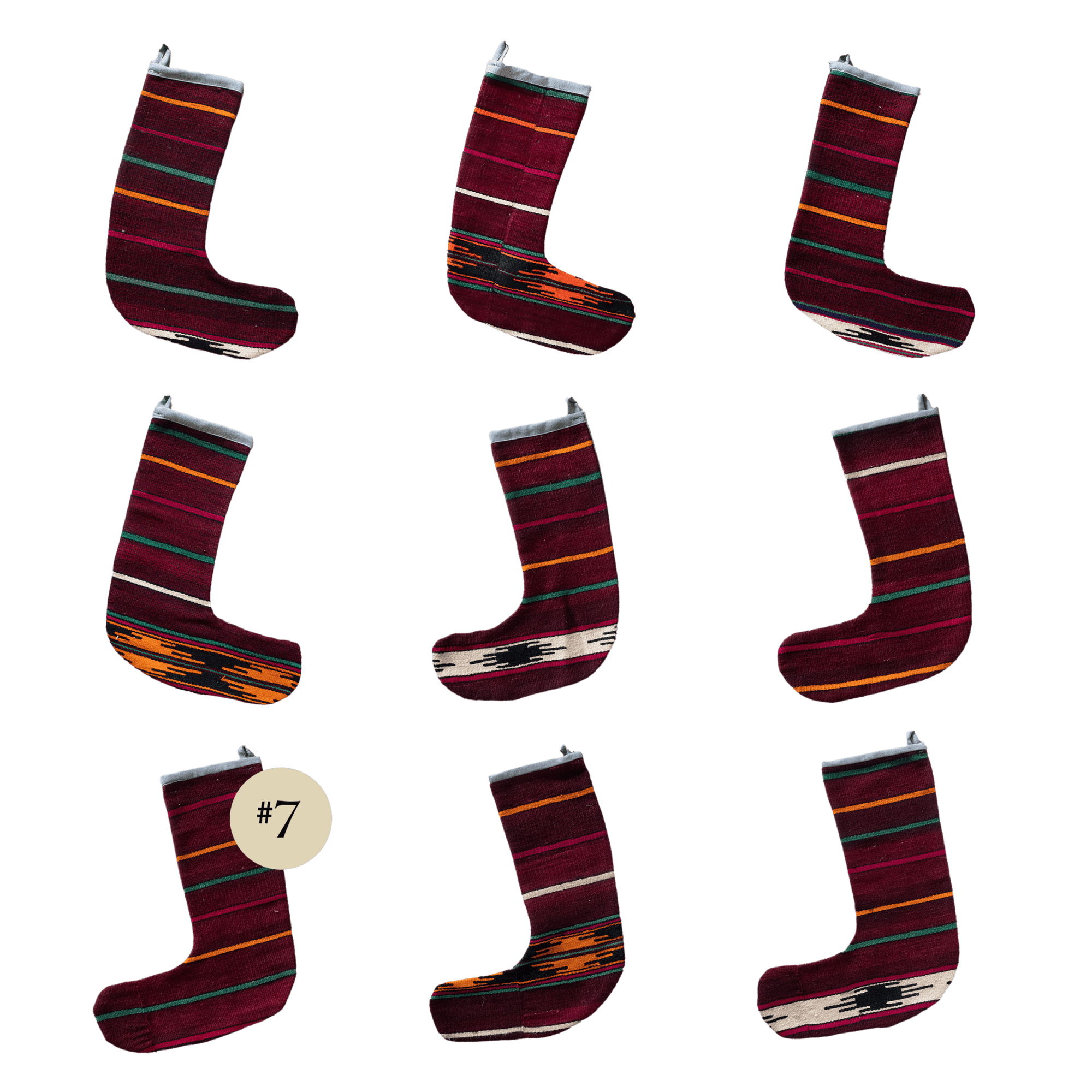 Cranberry Stocking 7 - Patina House
