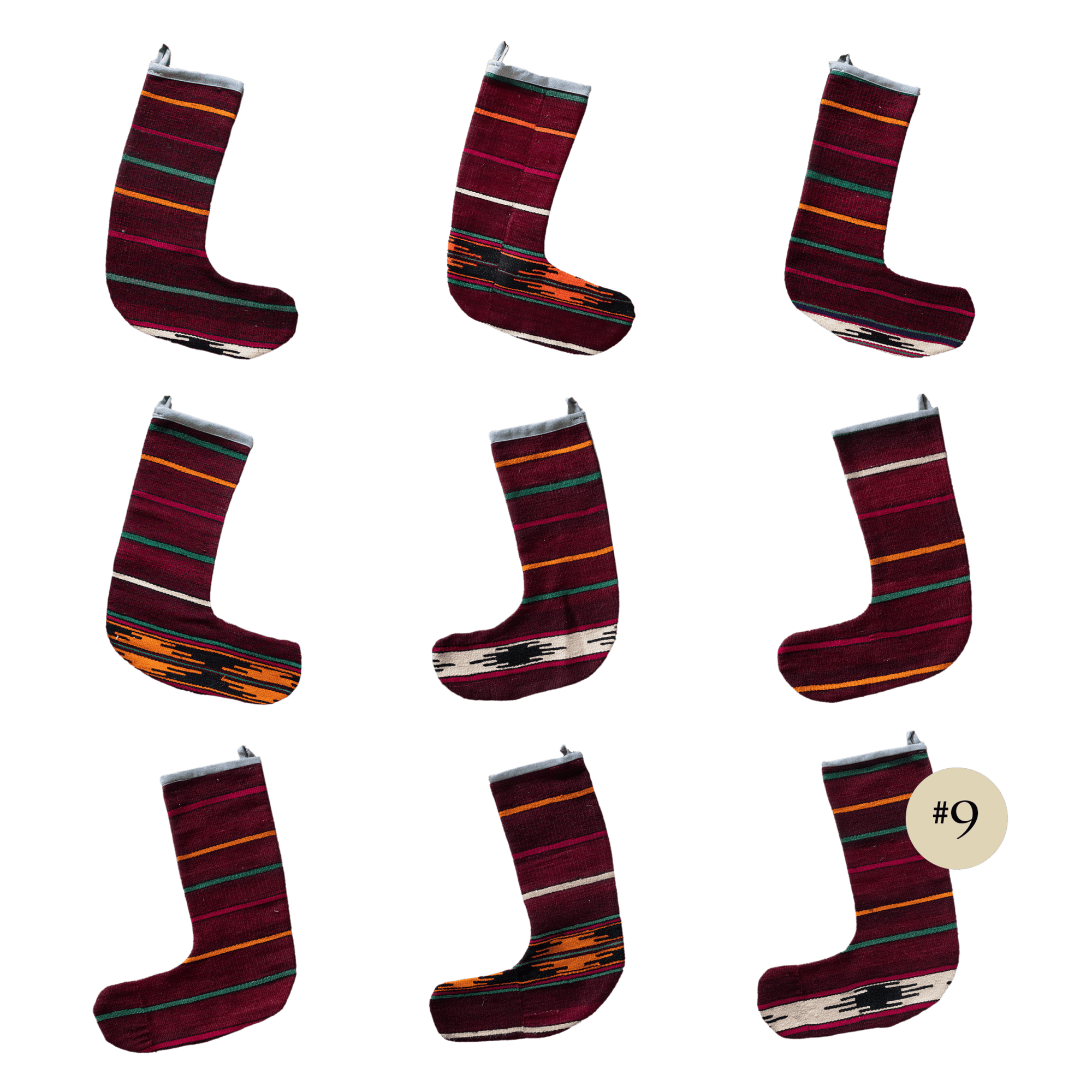 Cranberry Stocking 9 - Patina House