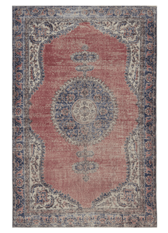 Distressed Coral Medallion — 9 x 6 — No. 185 - Patina House