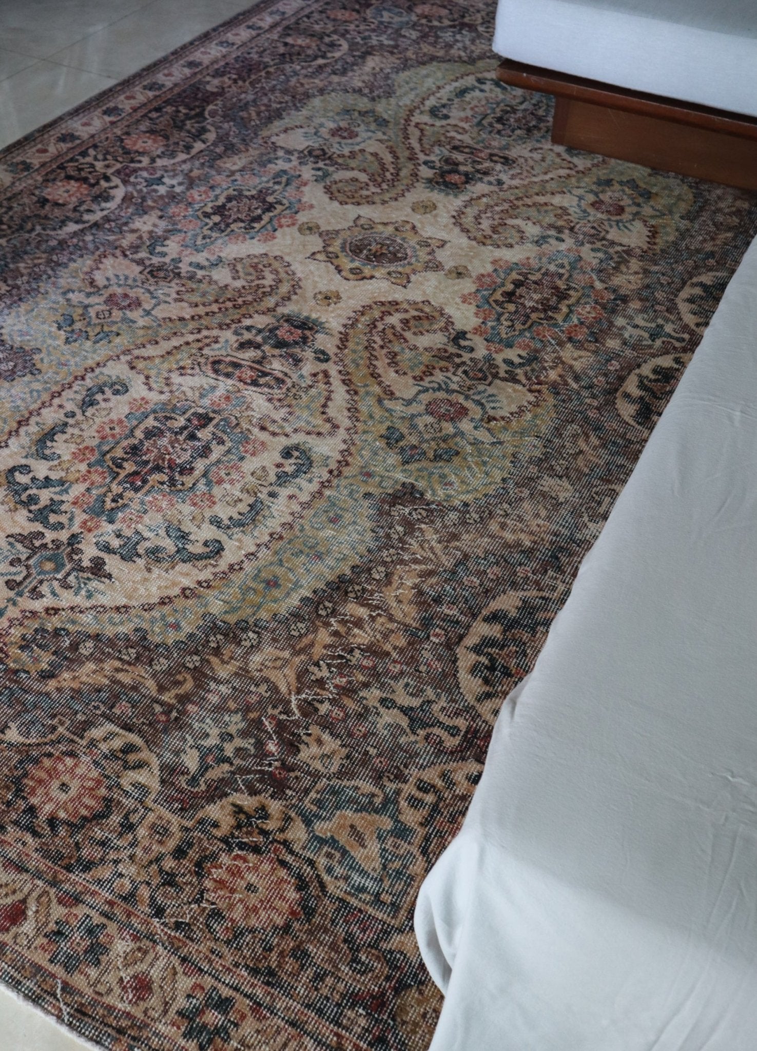 Distressed Paisley — 9 x 6 — No. 183 - Patina House