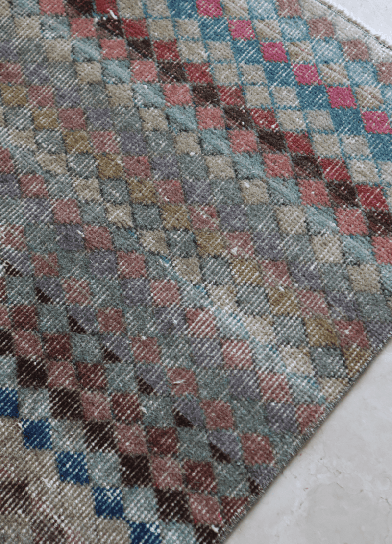 Distressed Turkish Art Deco — 8 x 4 — No. 184 - Patina House