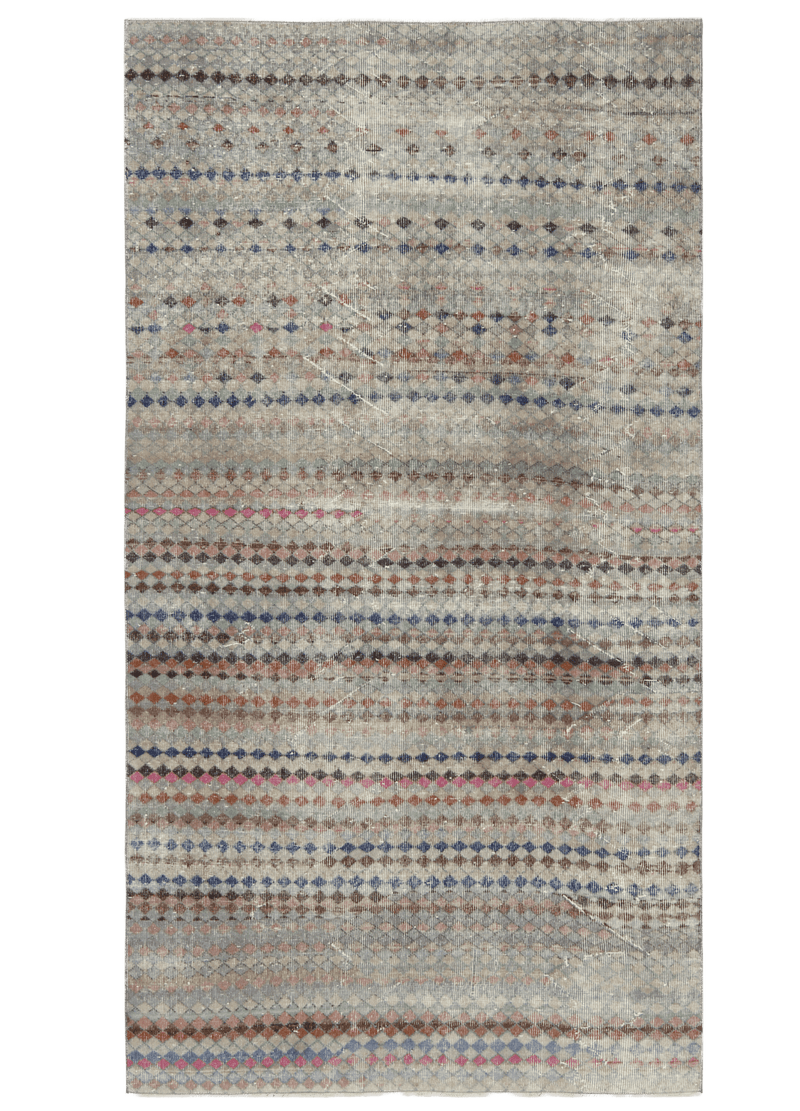 Distressed Turkish Art Deco — 8 x 4 — No. 184 - Patina House