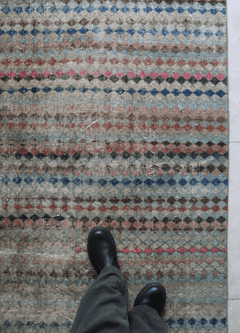 Distressed Turkish Art Deco — 8 x 4 — No. 184 - Patina House