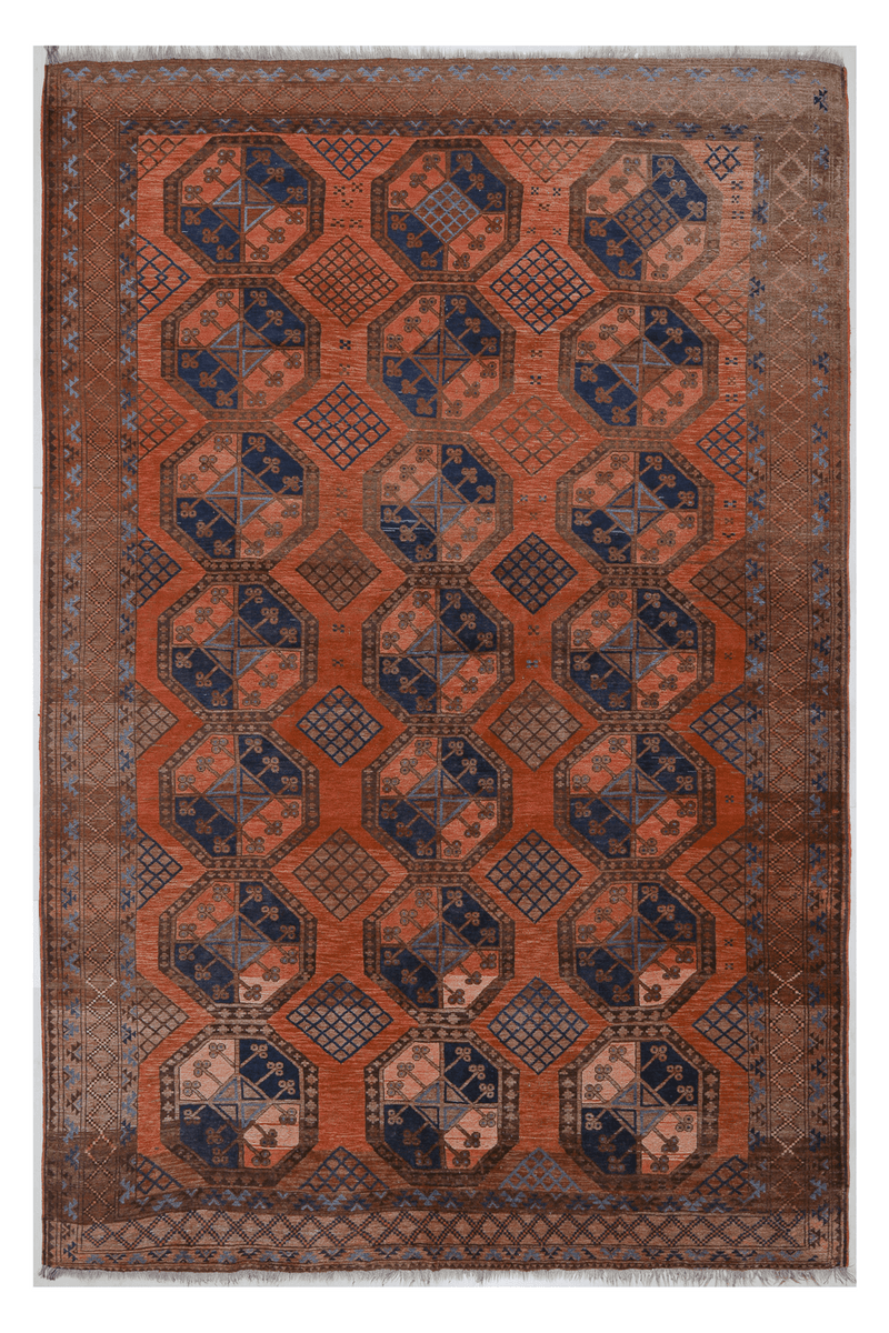 Early 20th Century Afghan Ersari Rug — No. 023 - Patina House