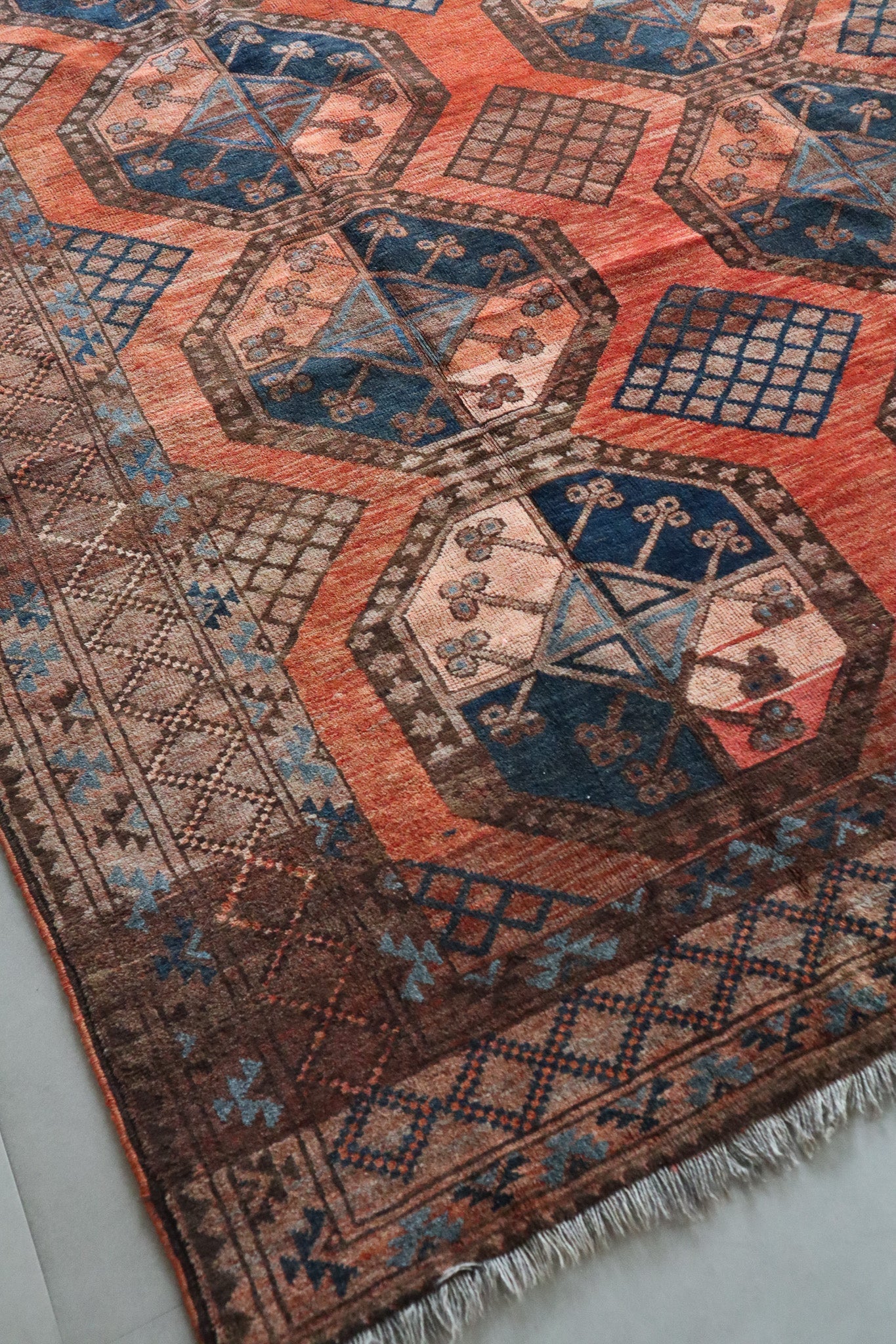 Early 20th Century Afghan Ersari Rug — No. 023 - Patina House