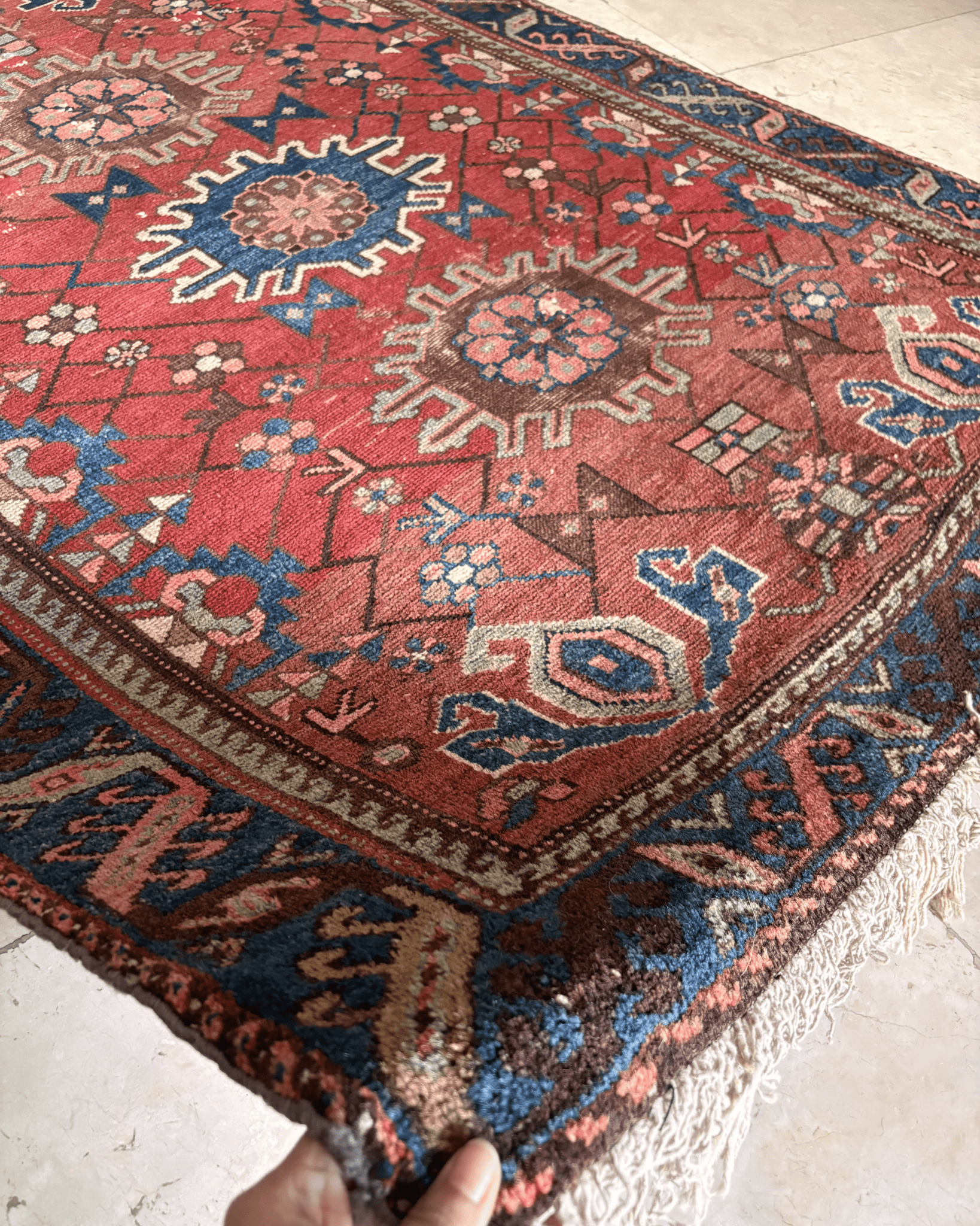 Karaja Heriz — 5.0 x 3.7 — No. 178 - Patina House