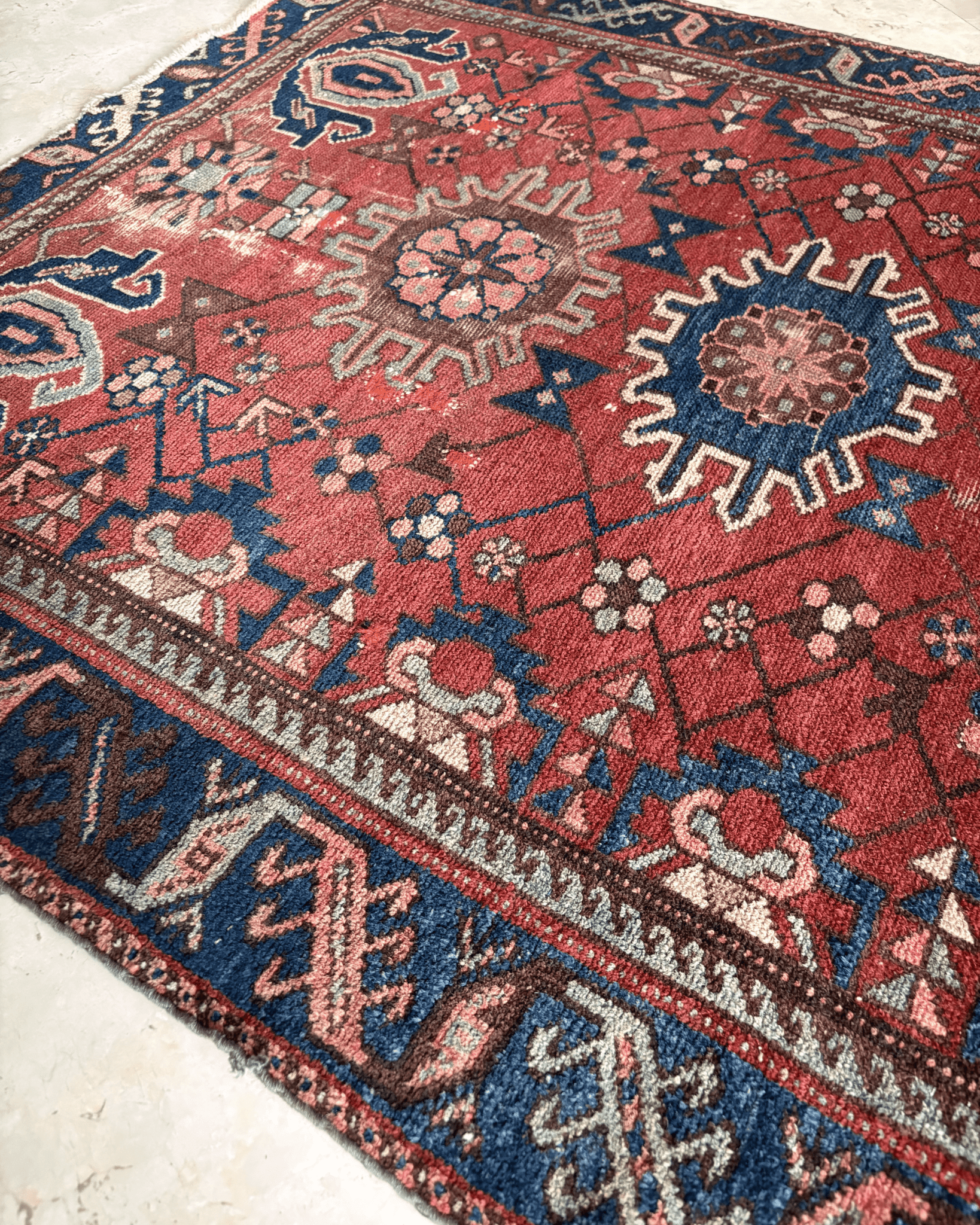 Karaja Heriz — 5.0 x 3.7 — No. 178 - Patina House