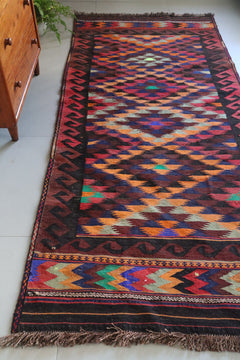 Multi - Color Diamond Turkish Kilim Decorative Rug – No. 022 - Patina House