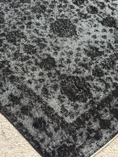 Overdyed Persian Tabriz Statement Piece — No. 135 - Patina House