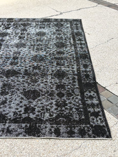 Overdyed Persian Tabriz Statement Piece — No. 135 - Patina House