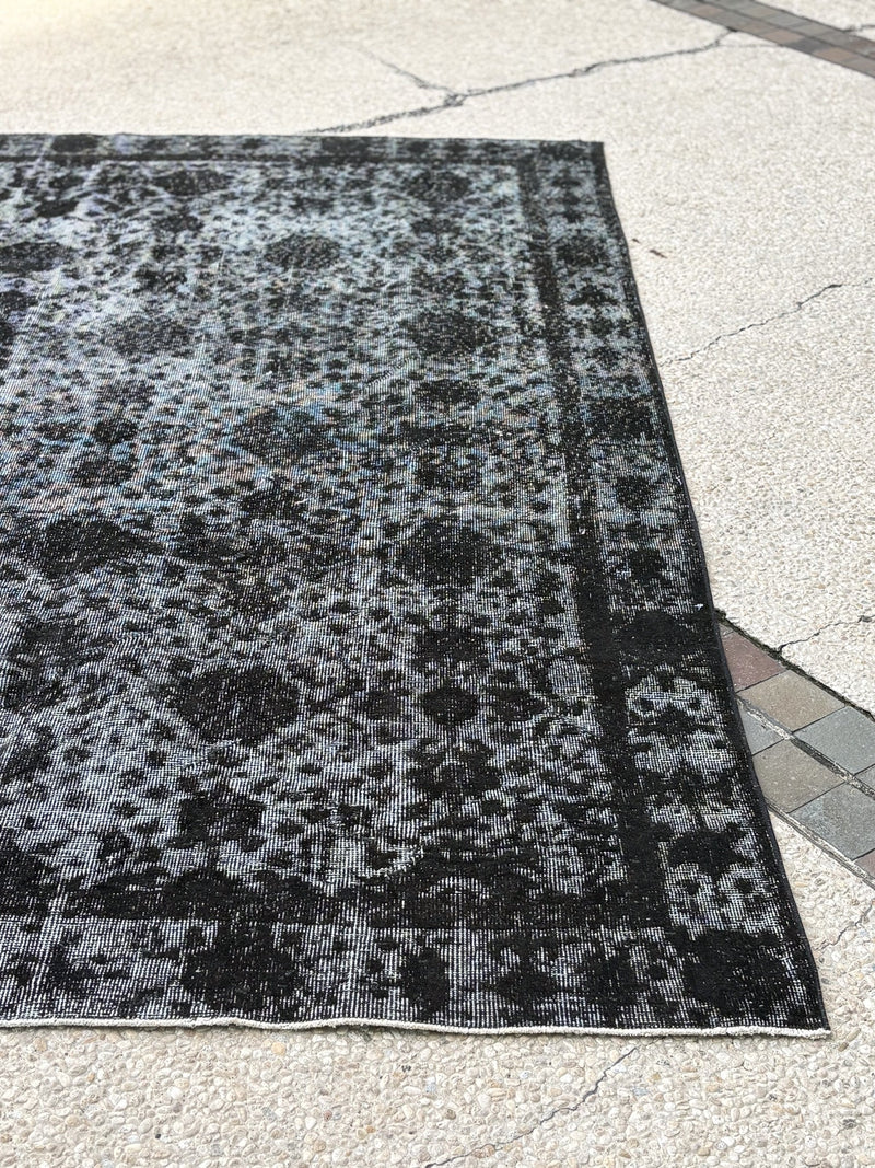 Overdyed Persian Tabriz Statement Piece — No. 135 - Patina House