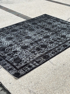 Overdyed Persian Tabriz Statement Piece — No. 135 - Patina House