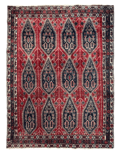 Persian Afshar — 6.7 x 4.9 — No. 180 - Patina House