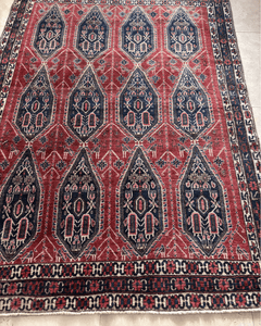 Persian Afshar — 6.7 x 4.9 — No. 180 - Patina House
