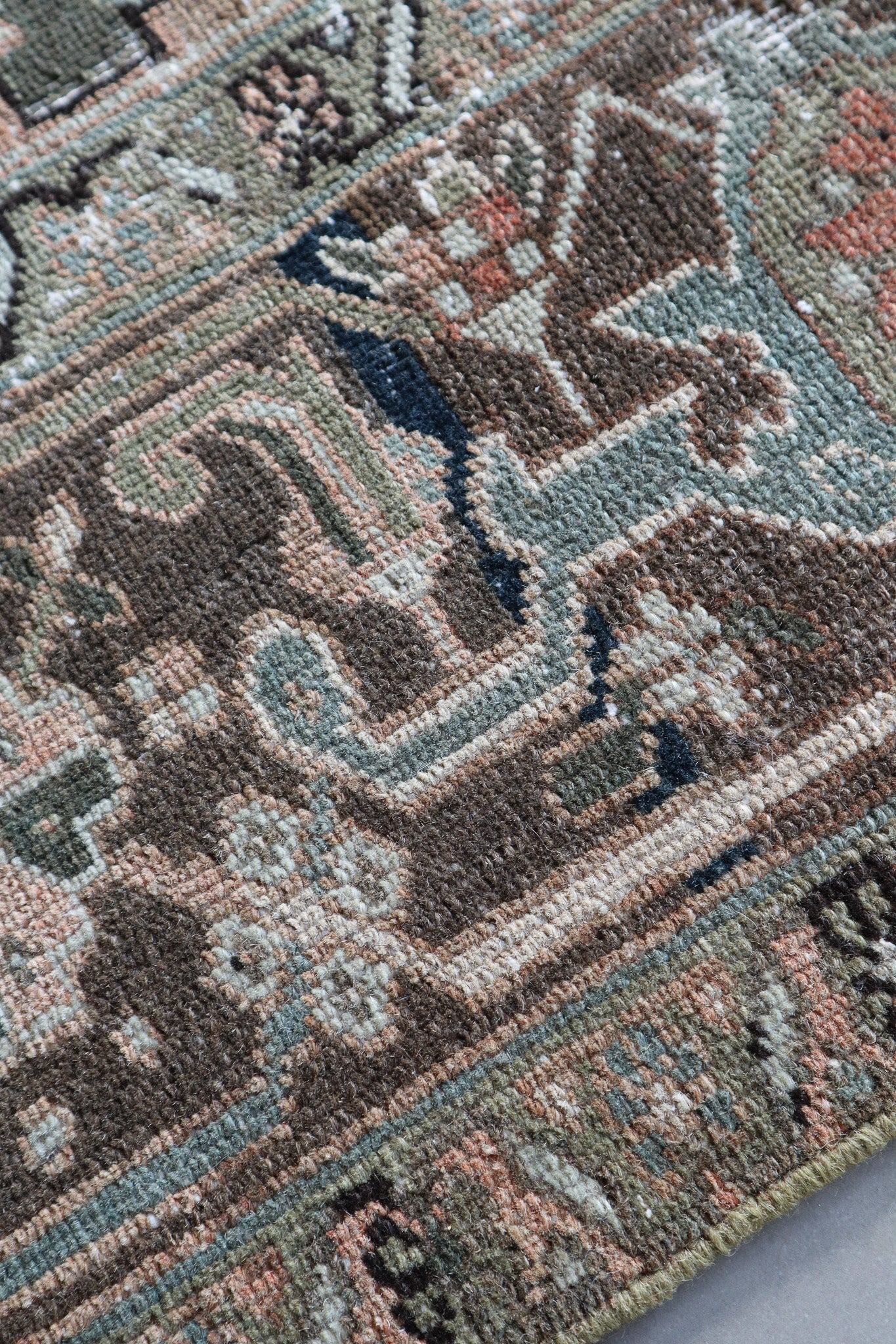 Persian Heriz Rug Circa 1950s — No. 026 - Patina House