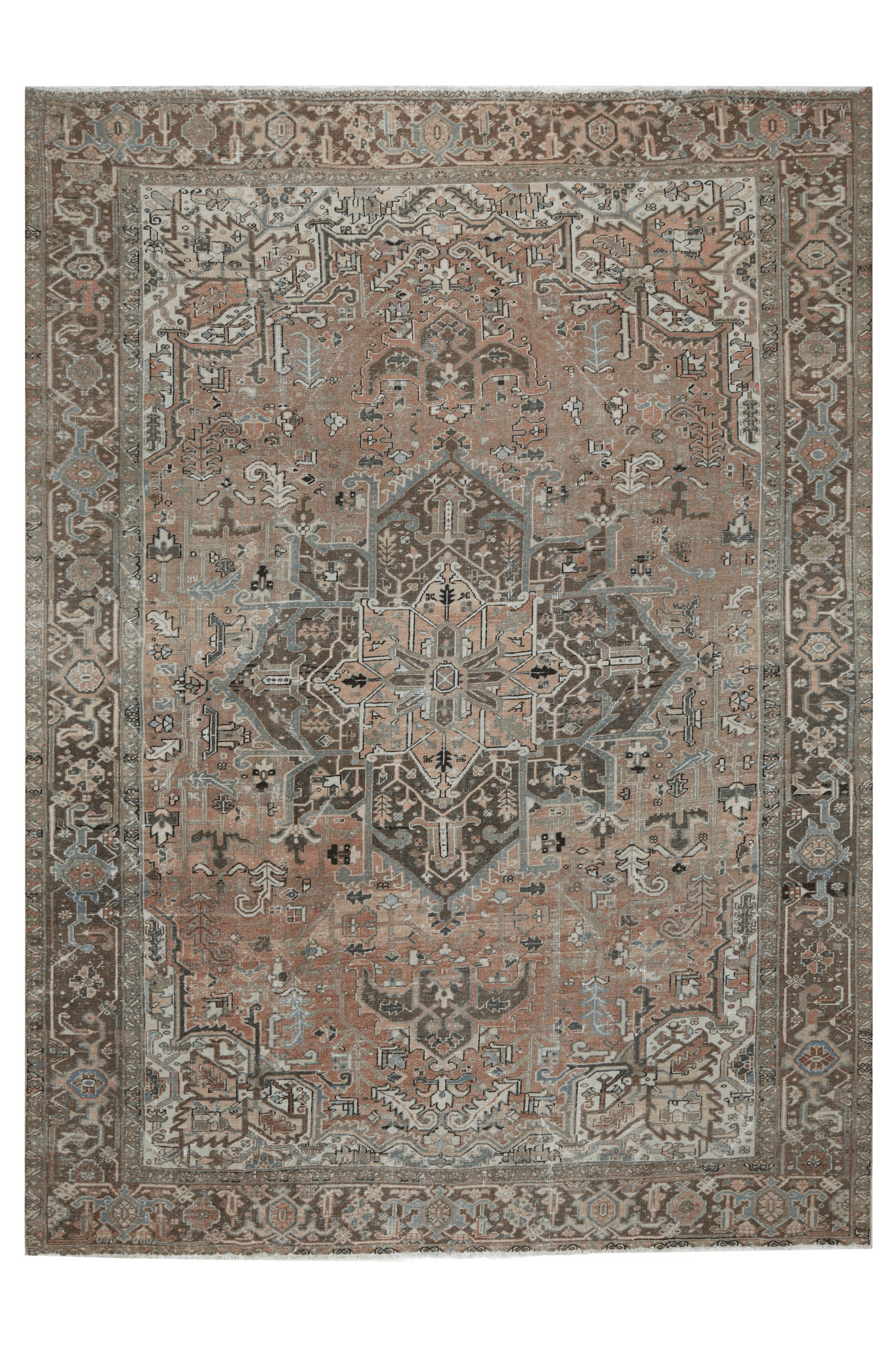 Persian Heriz Rug Circa 1950s — No. 026 - Patina House