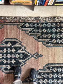 Persian Mazlaghan Tribal Carpet — No. 133 - Patina House