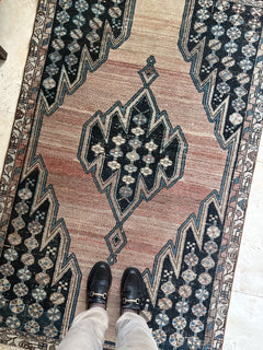 Persian Mazlaghan Tribal Carpet — No. 133 - Patina House