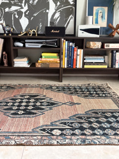 Persian Mazlaghan Tribal Carpet — No. 133 - Patina House