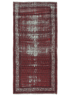 Persian Seraband Runner — 9.2 x 4.5 — No. 149 - Patina House